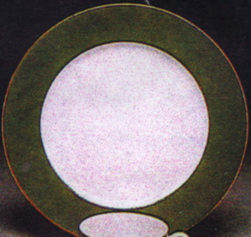 Verdant Band Dinner Plate by Heinrich - H&C-1