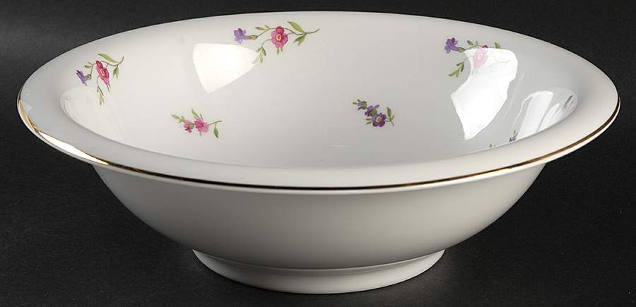 Victoria (Multicolor Flowers) 10" Round Vegetable Bowl by Heinrich - H&C-1