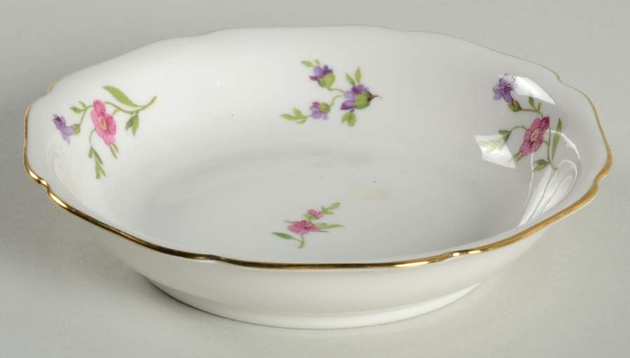 Victoria (Multicolor Flowers) Fruit/Dessert (Sauce) Bowl by Heinrich - H&C-1