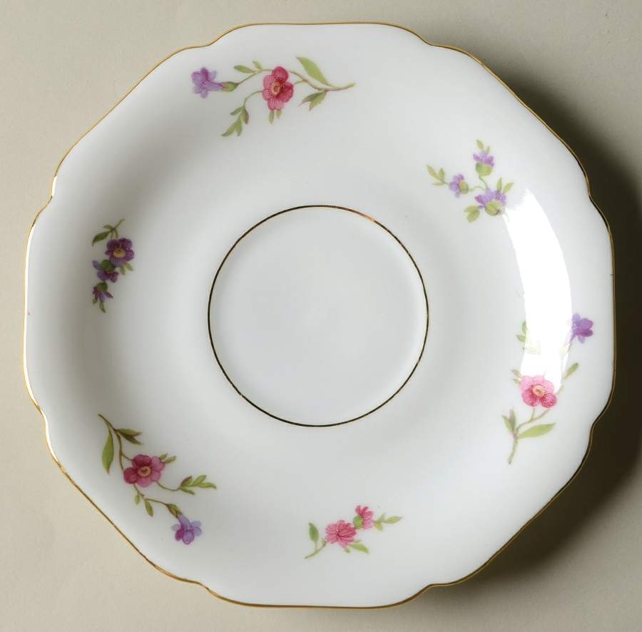 Victoria (Multicolor Flowers) Saucer by Heinrich - H&C-1
