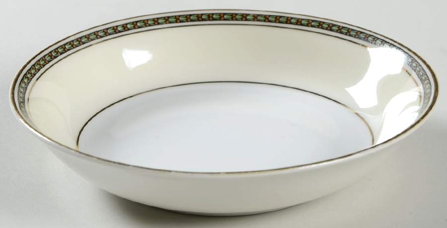 Victoria (Tulips, Dots) Fruit/Dessert (Sauce) Bowl by Heinrich - H&C-1
