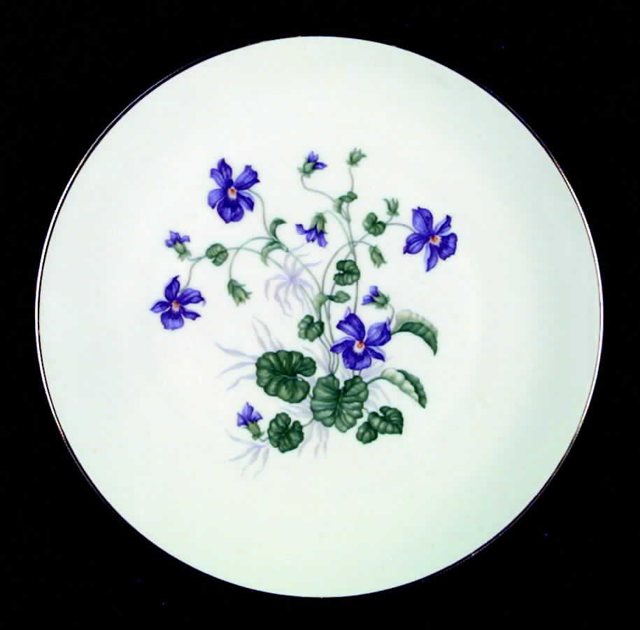 Violet Dinner Plate by Heinrich - H&C-1