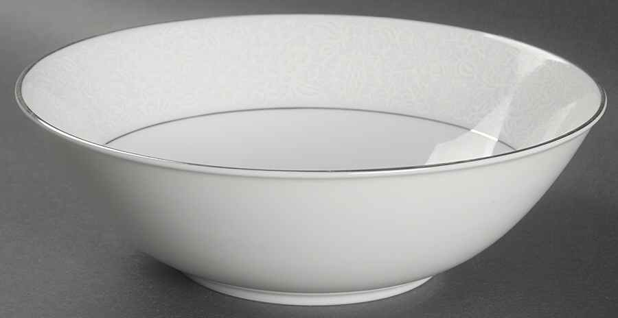 White Lace 8" Round Vegetable Bowl by Heinrich - H&C-1