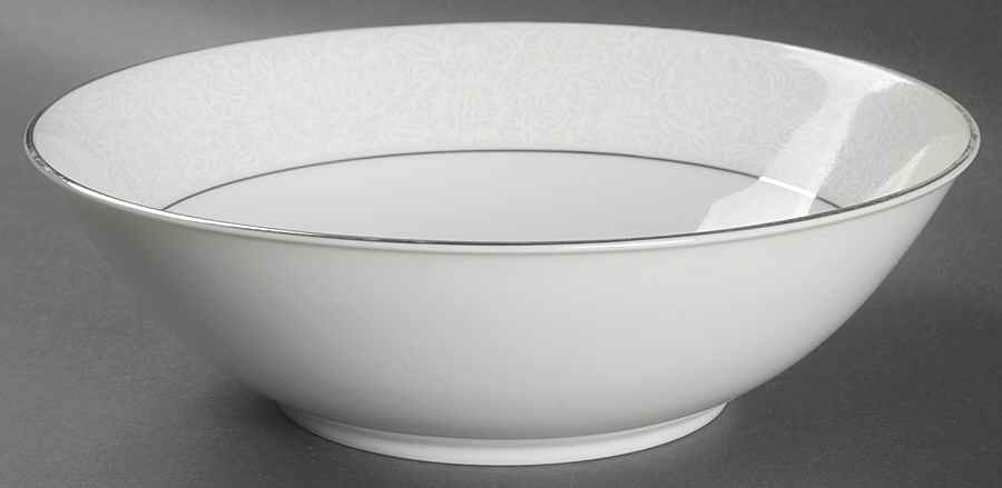 White Lace 9" Round Vegetable Bowl by Heinrich - H&C-1