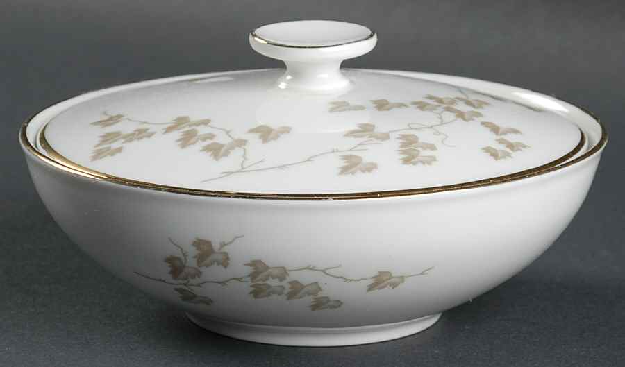 Windblown Sugar Bowl & Lid by Heinrich - H&C-1