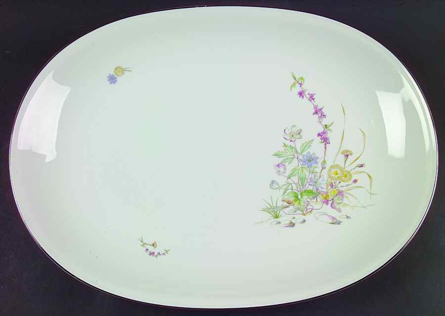 Wood Sprite 16" Oval Serving Platter by Heinrich - H&C-1