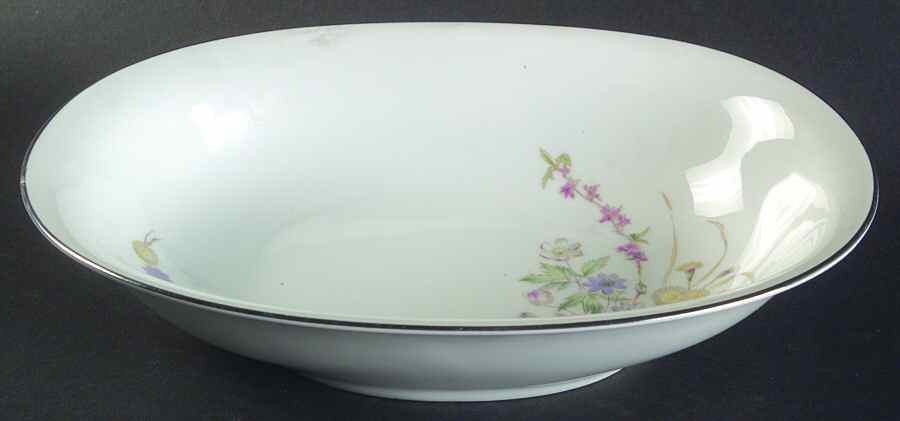 Wood Sprite 10" Oval Vegetable Bowl by Heinrich - H&C-1