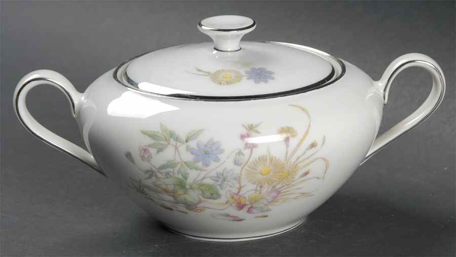 Wood Sprite Sugar Bowl & Lid by Heinrich - H&C-1