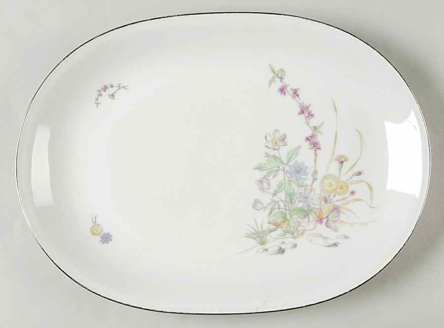 Wood Sprite 13" Oval Serving Platter by Heinrich - H&C-1
