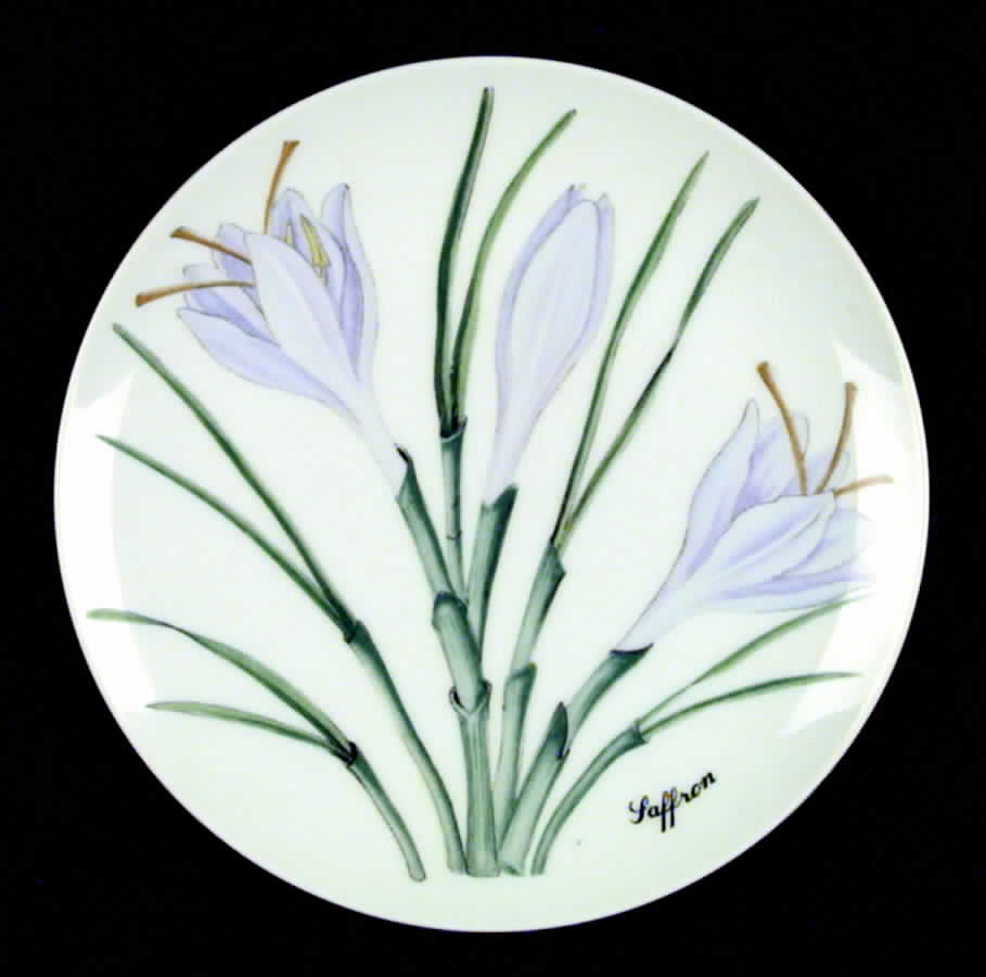 Botanical Herb Seed Salad Plate by Horchow-1