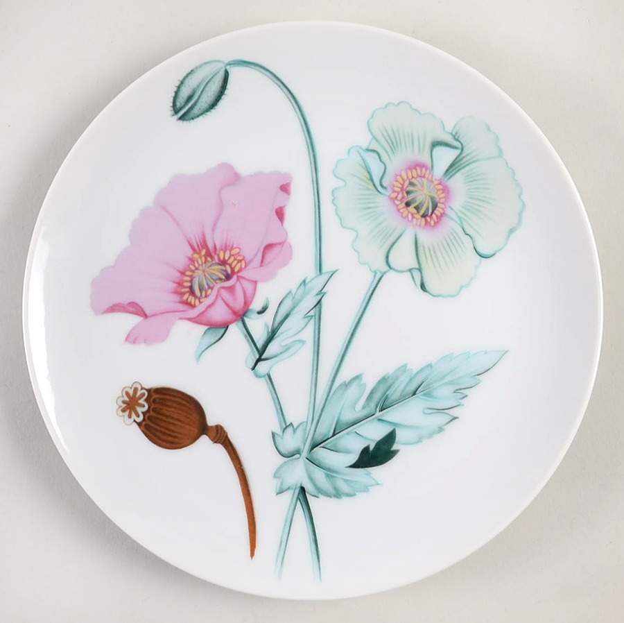 Botanical Herb Seed Salad Plate by Horchow-1