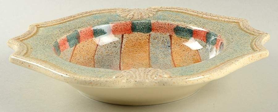 Medici Large Rim Soup Bowl by Horchow-1