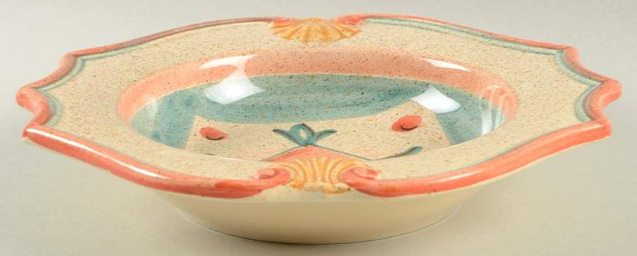 Medici Large Rim Soup Bowl by Horchow-1