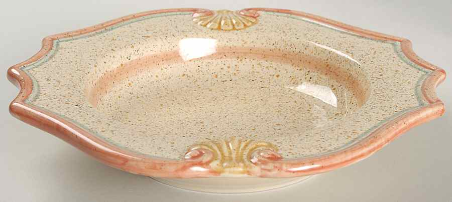 Medici Large Rim Soup Bowl by Horchow-1