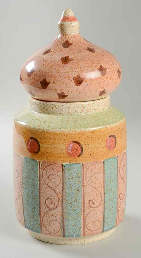 Medici Medium Canister & Lid by Horchow-1