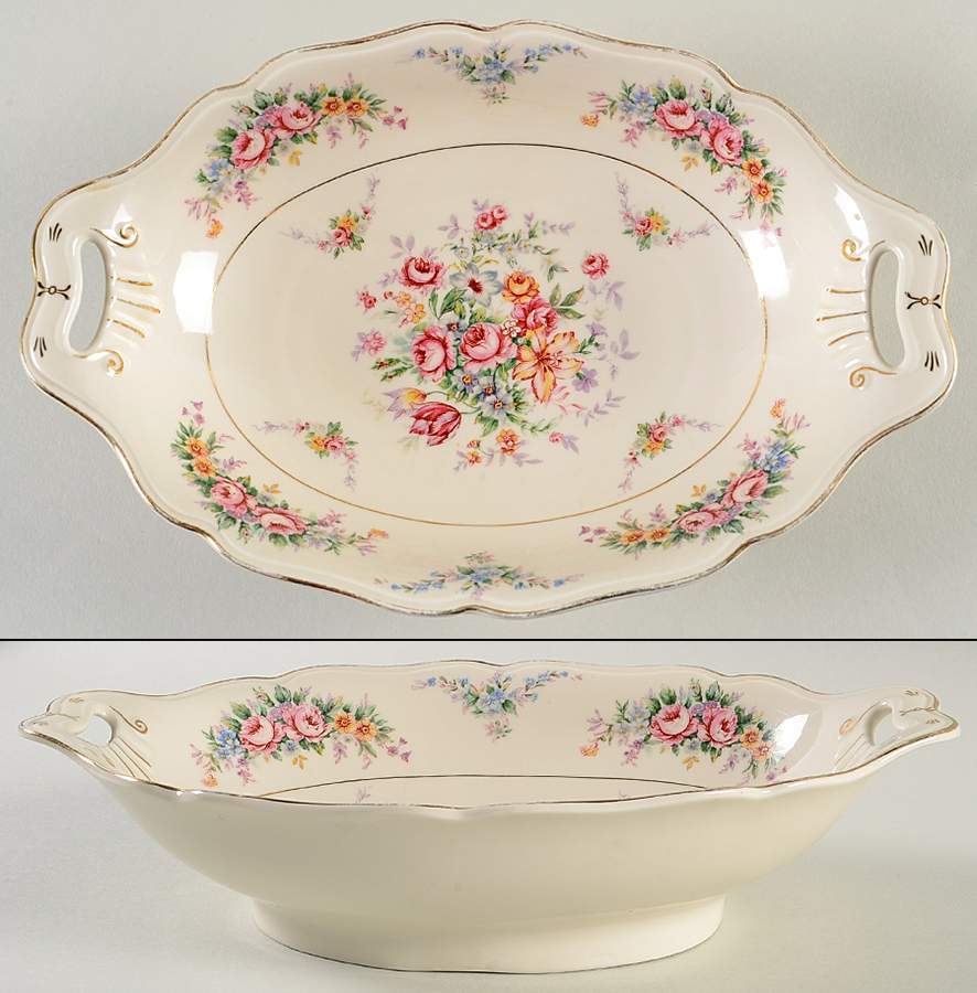 Annette 10" Oval Vegetable Bowl by Haas-Czjzek Coronado-1