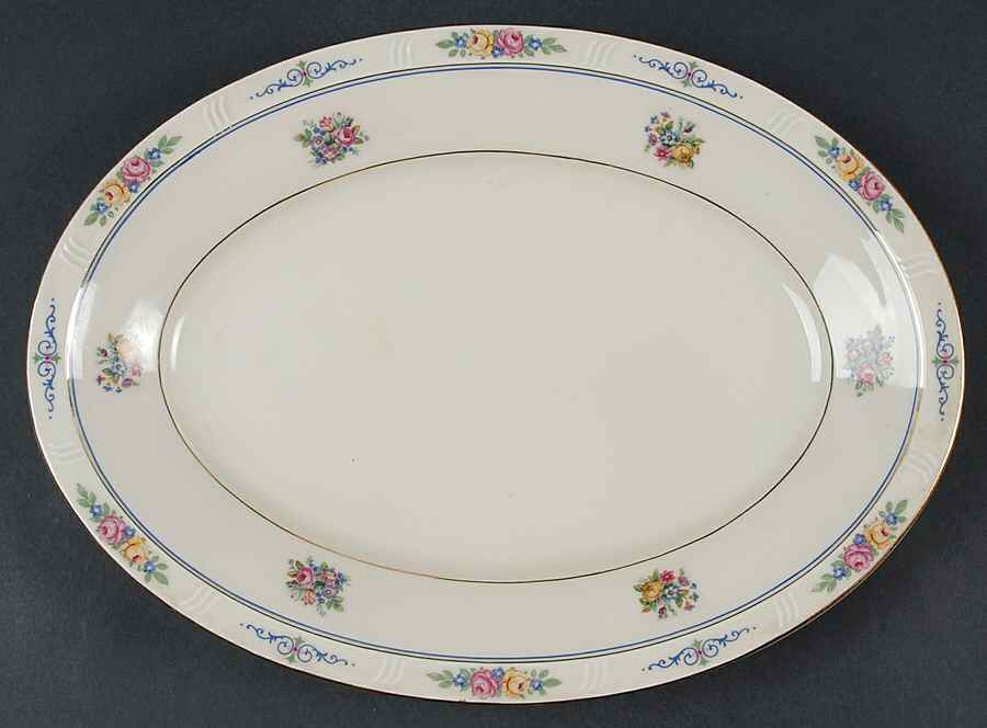 Celia 11" Oval Serving Platter by Haas-Czjzek Coronado-1