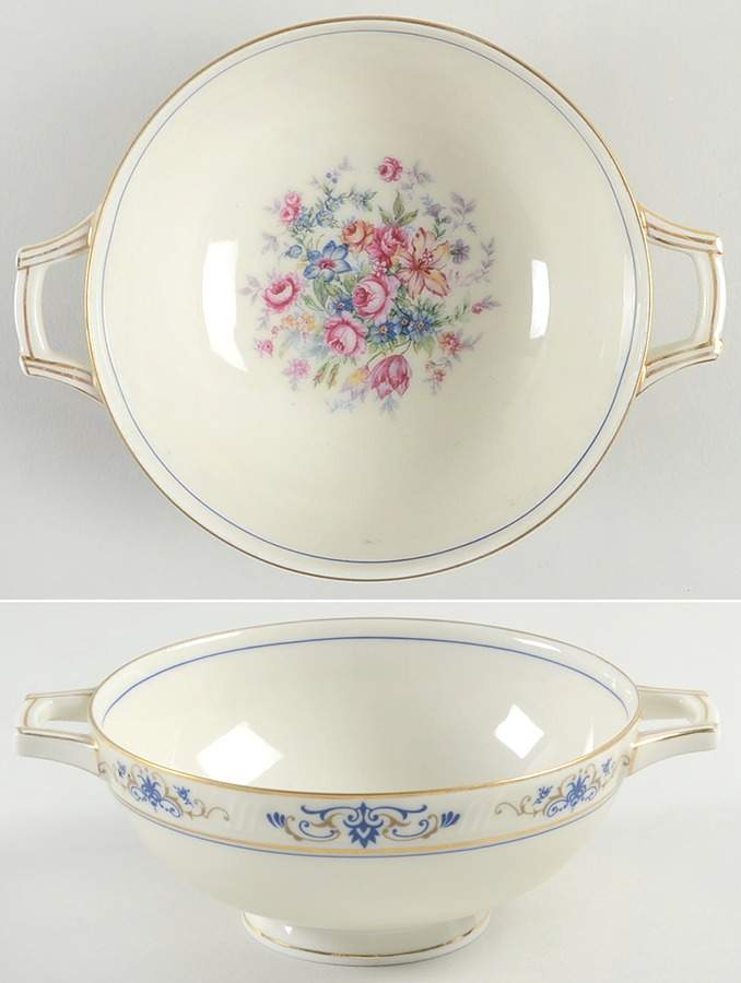Claudette Footed Cream Soup Bowl by Haas-Czjzek Coronado-1