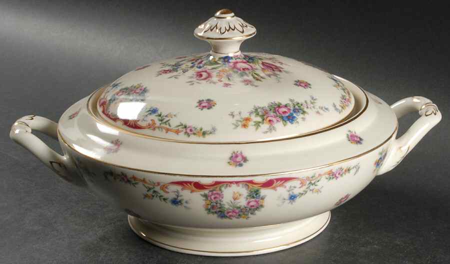 Clairette Round Covered Vegetable by Haas-Czjzek Coronado-1
