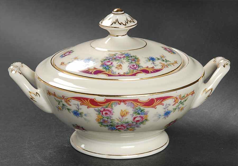 Clairette Sugar Bowl & Lid by Haas-Czjzek Coronado-1