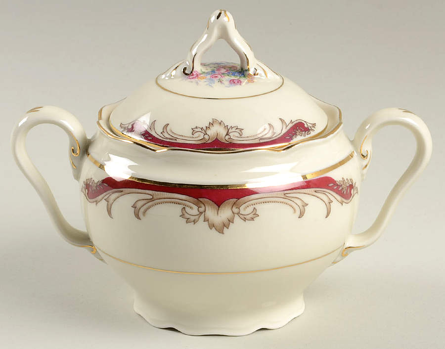 Clementine Sugar Bowl & Lid by Haas-Czjzek Coronado-1