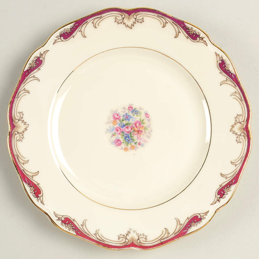 Clementine Bread & Butter Plate by Haas-Czjzek Coronado-1