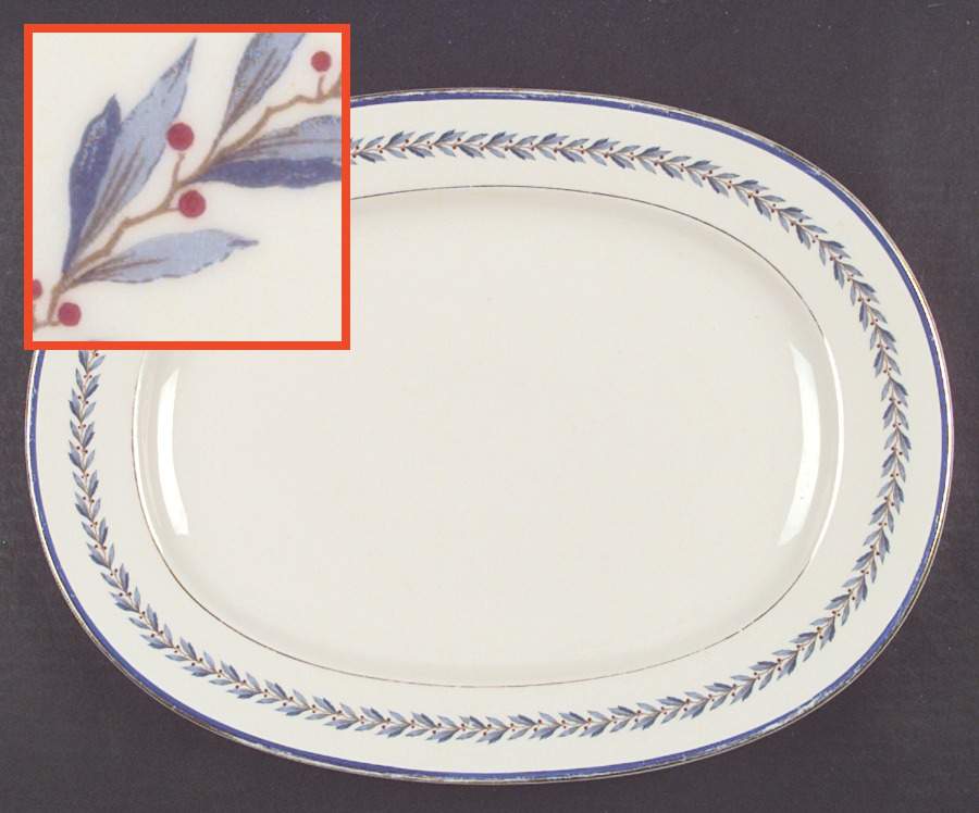 Empress 14" Oval Serving Platter by Haas-Czjzek Coronado-1
