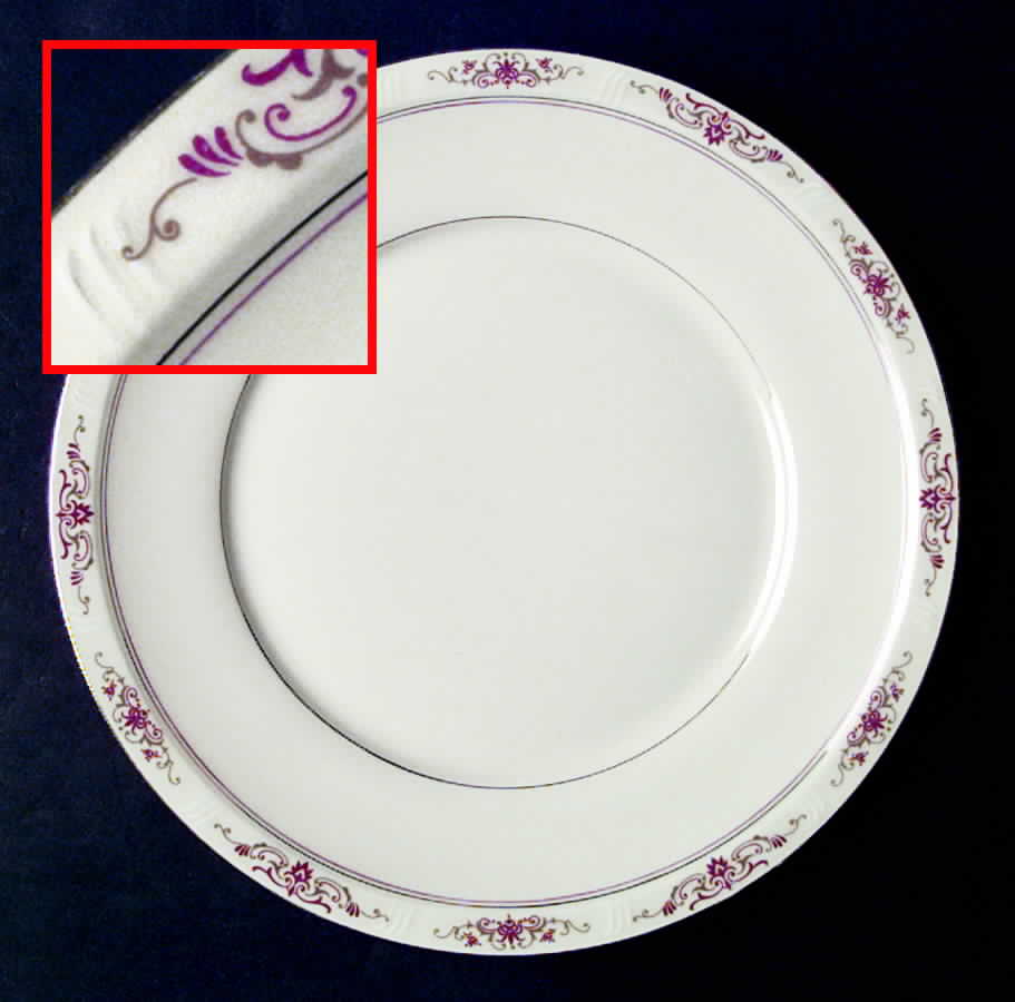 Garnet Dinner Plate by Haas-Czjzek Coronado-1