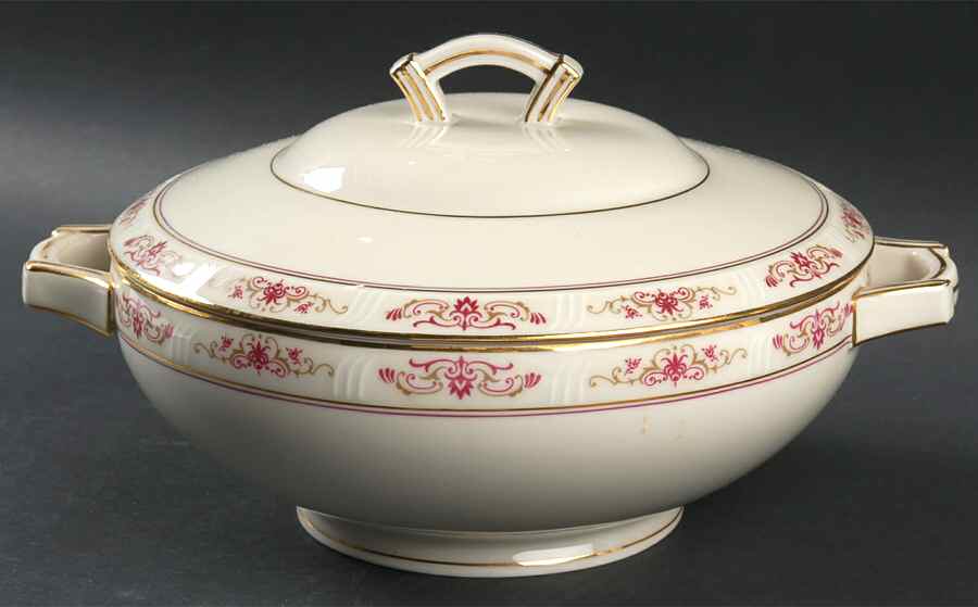 Garnet Round Covered Vegetable by Haas-Czjzek Coronado-1