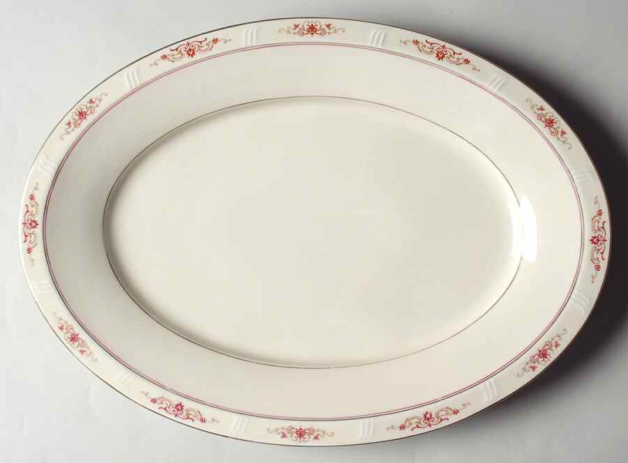 Garnet 15" Oval Serving Platter by Haas-Czjzek Coronado-1
