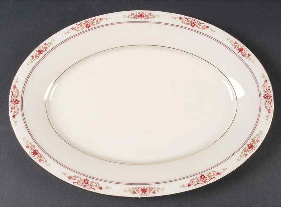 Garnet 11" Oval Serving Platter by Haas-Czjzek Coronado-1