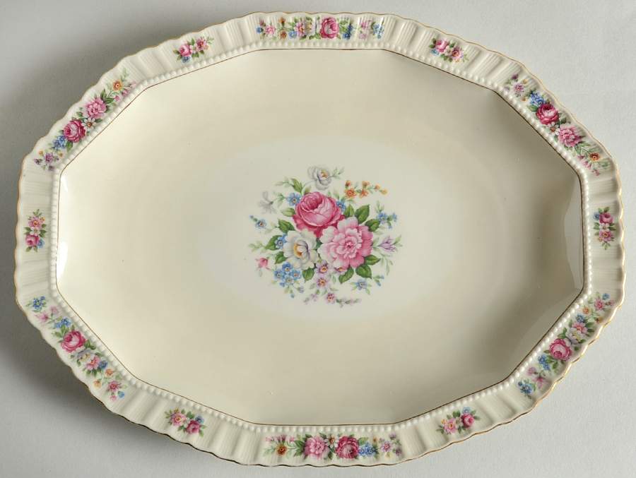 HCZ1 12" Oval Serving Platter by Haas-Czjzek Coronado-1