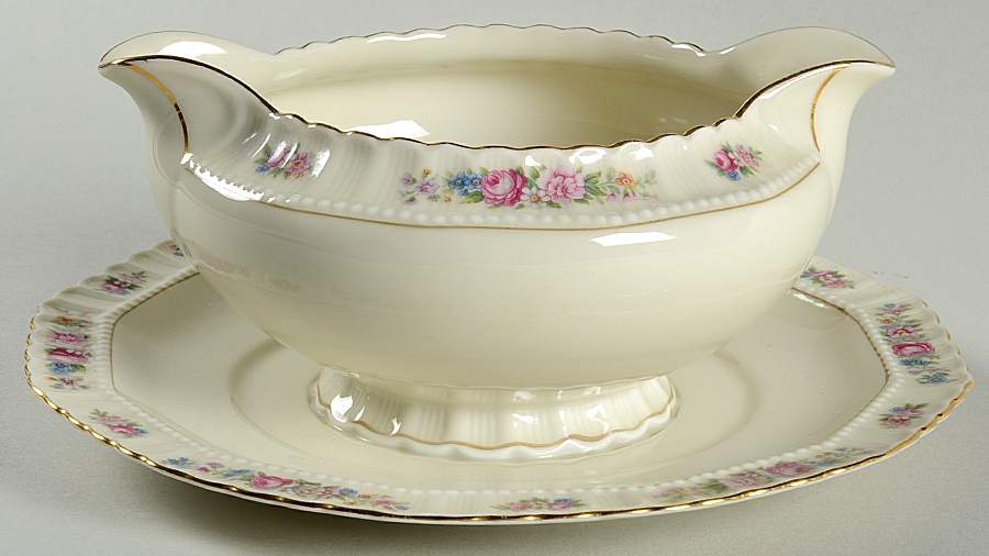 HCZ1 Gravy Boat with Attached Underplate by Haas-Czjzek Coronado-1