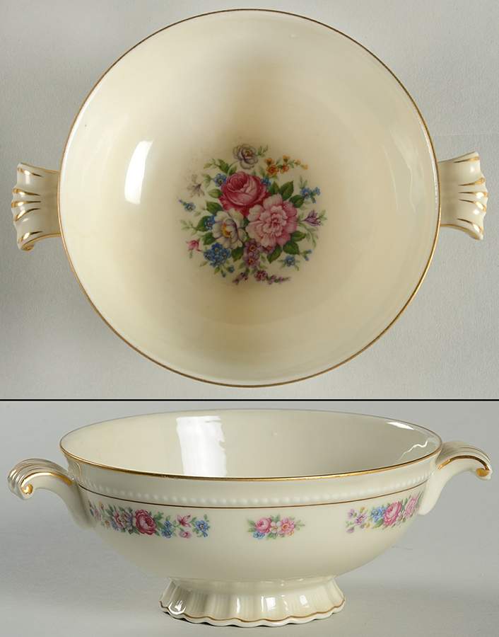 HCZ1 Footed Cream Soup Bowl by Haas-Czjzek Coronado-1