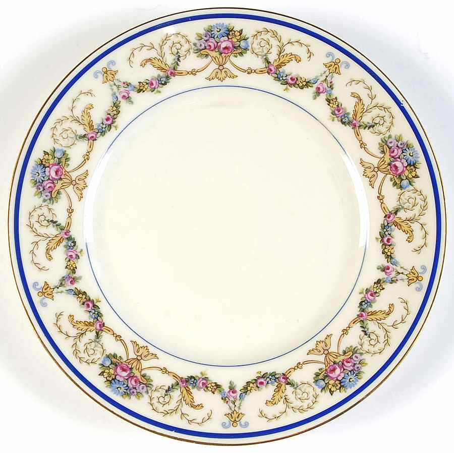 La Boheme Blue Salad Plate by Haas-Czjzek Coronado-1