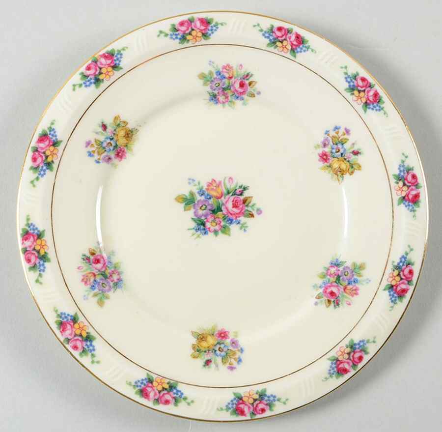 Parisian Chintz Bread & Butter Plate by Haas-Czjzek Coronado-1