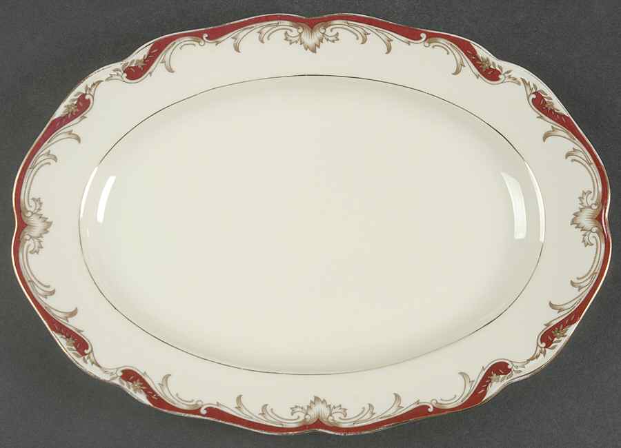 Prague 12" Oval Serving Platter by Haas-Czjzek Coronado-1