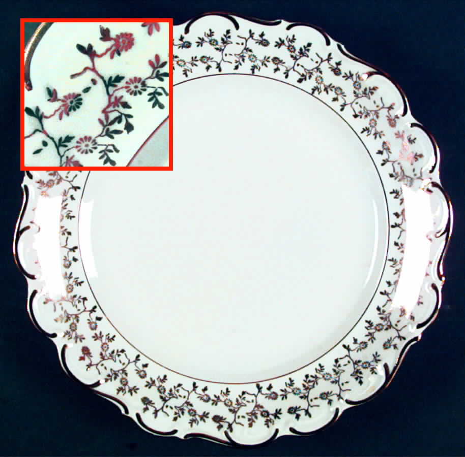 Baroque Style Dinner Plate by House Dresden-1