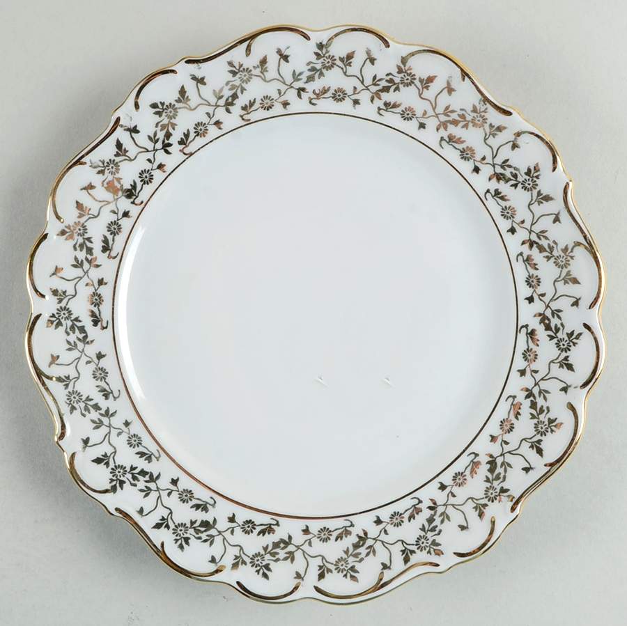 Baroque Style Salad Plate by House Dresden-1