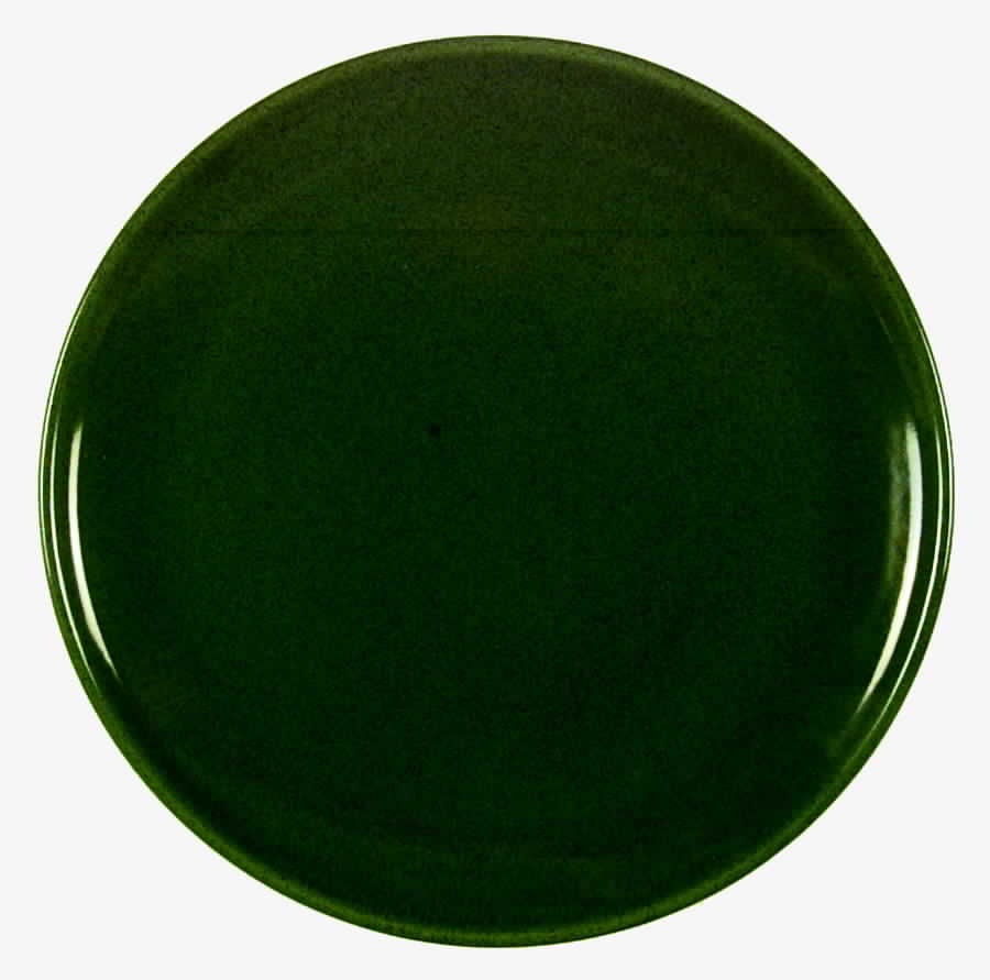 California Holiday Green (Moss) Dinner Plate by Laurel (USA)-1