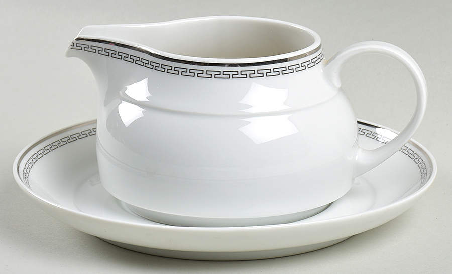 Bavarian Countess Gravy Boat & Underplate by Heritage China-1