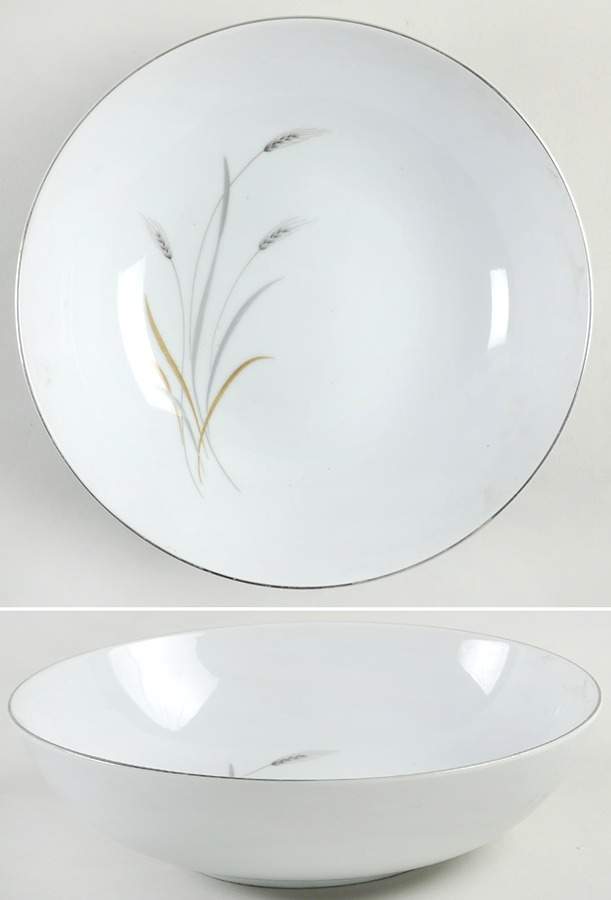 Golden Grain 9" Round Vegetable Bowl by Heritage China-1