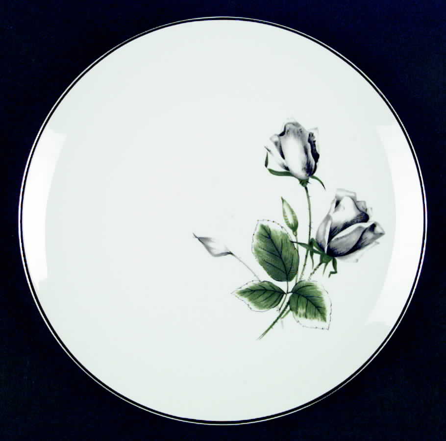 Midnight Rose Dinner Plate by Heritage China-1
