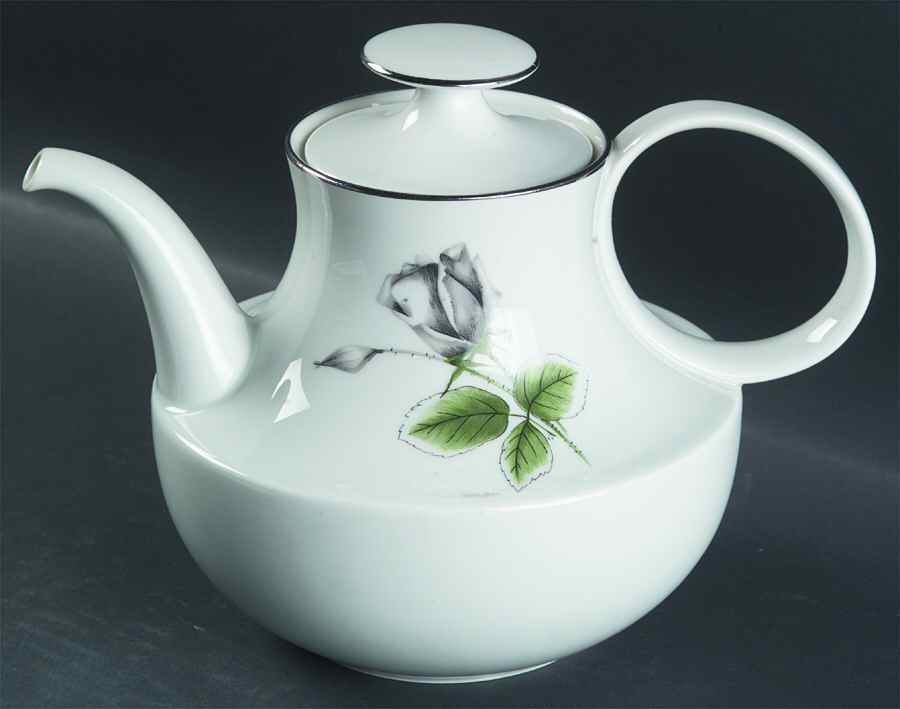 Midnight Rose Teapot & Lid by Heritage China-1