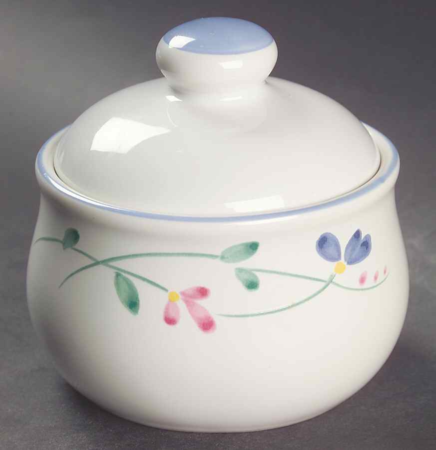 Allegro Sugar Bowl & Lid by Hearthside-1