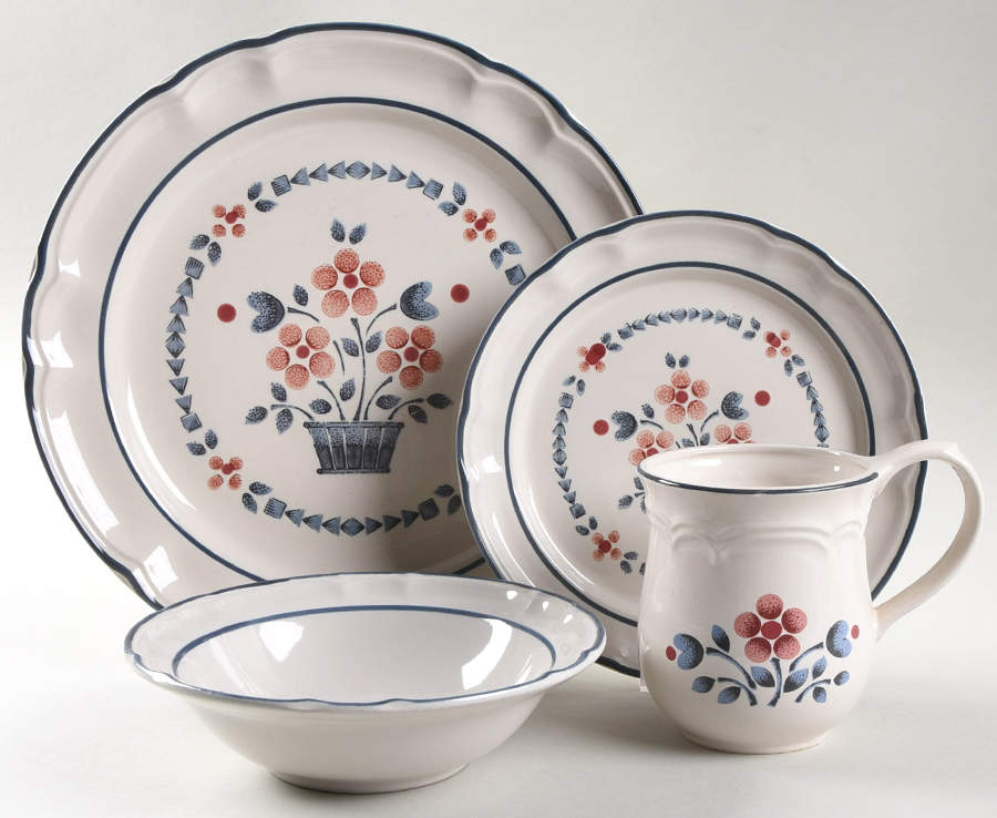 Brambleberry 4 Piece Place Setting by Hearthside-1