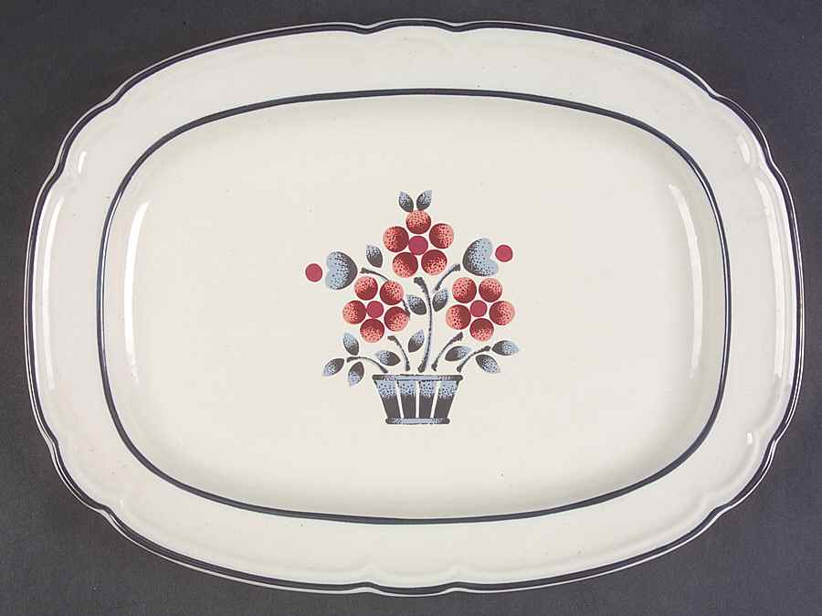Brambleberry 12" Oval Serving Platter by Hearthside-1
