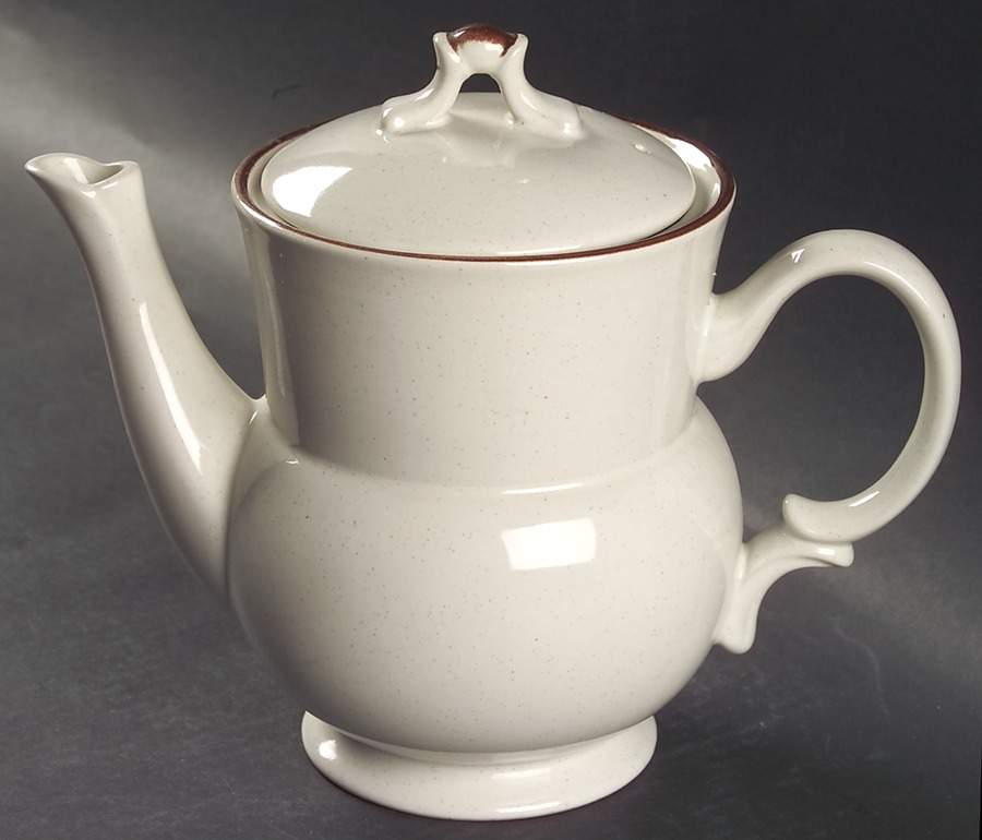 Champagne Coffee Pot & Lid by Hearthside-1