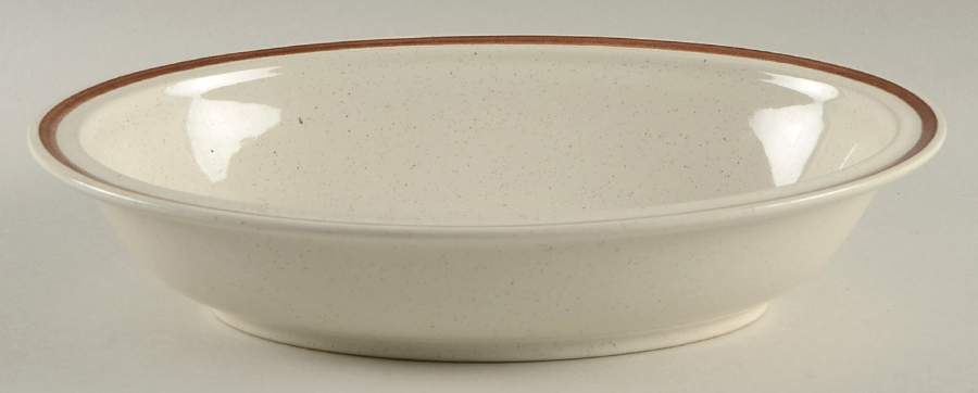 Champagne 10" Oval Vegetable Bowl by Hearthside-1
