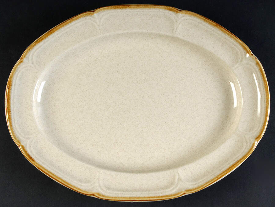 The Classics 12" Oval Serving Platter by Hearthside-1